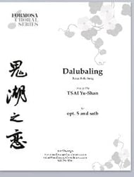 Dalubaling SATB choral sheet music cover Thumbnail